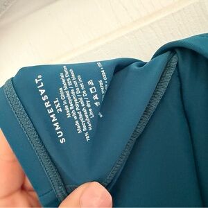 Summersalt Teal Swim Skirt